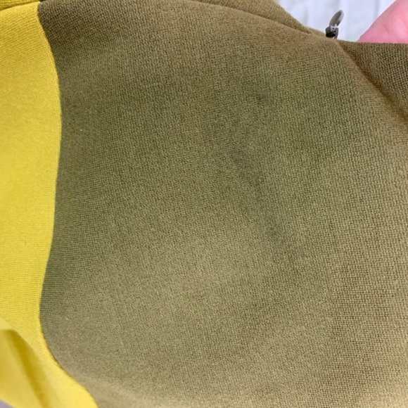 Diane Von Furstenberg Mod Color Block 70s Style Stretch Mini Skirt - Picture 9 of 9